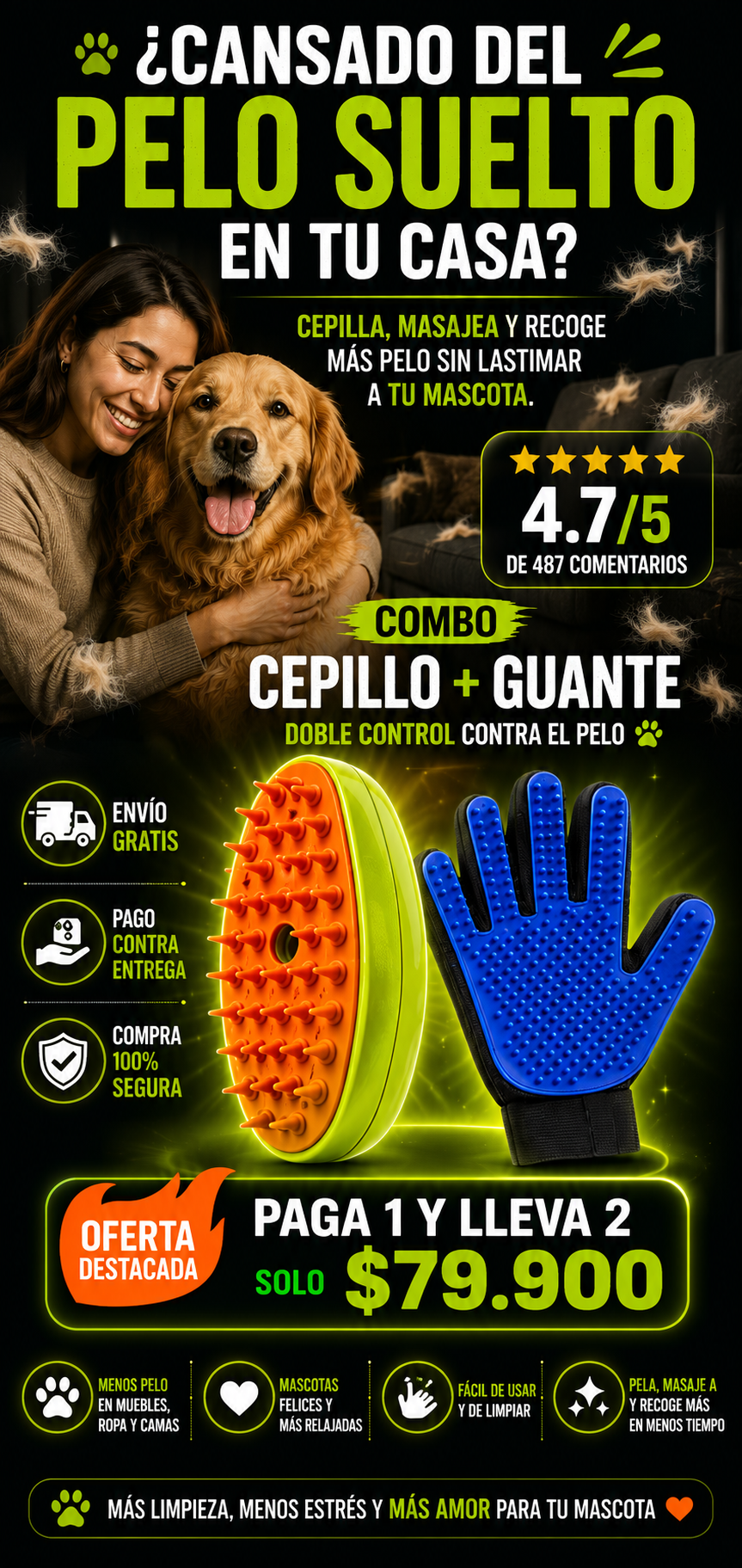 PROMO 2X1 Fur Clean Kit